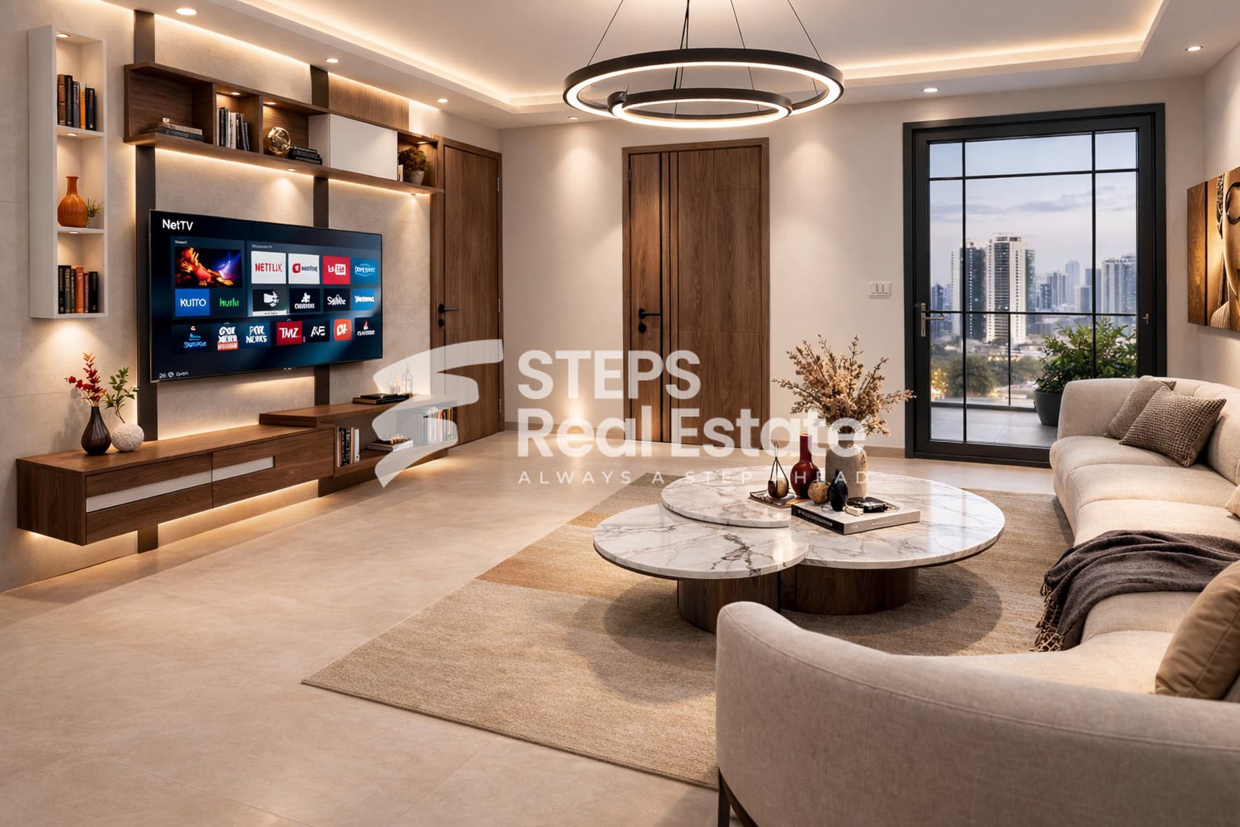 Prime Location Furnished Apartment with Balcony