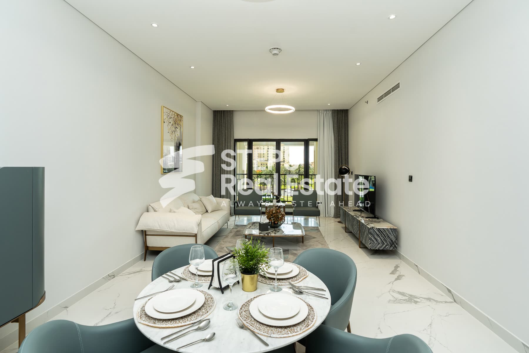 Furnished 1 BHK with Bills, Balcony & Beach Access
