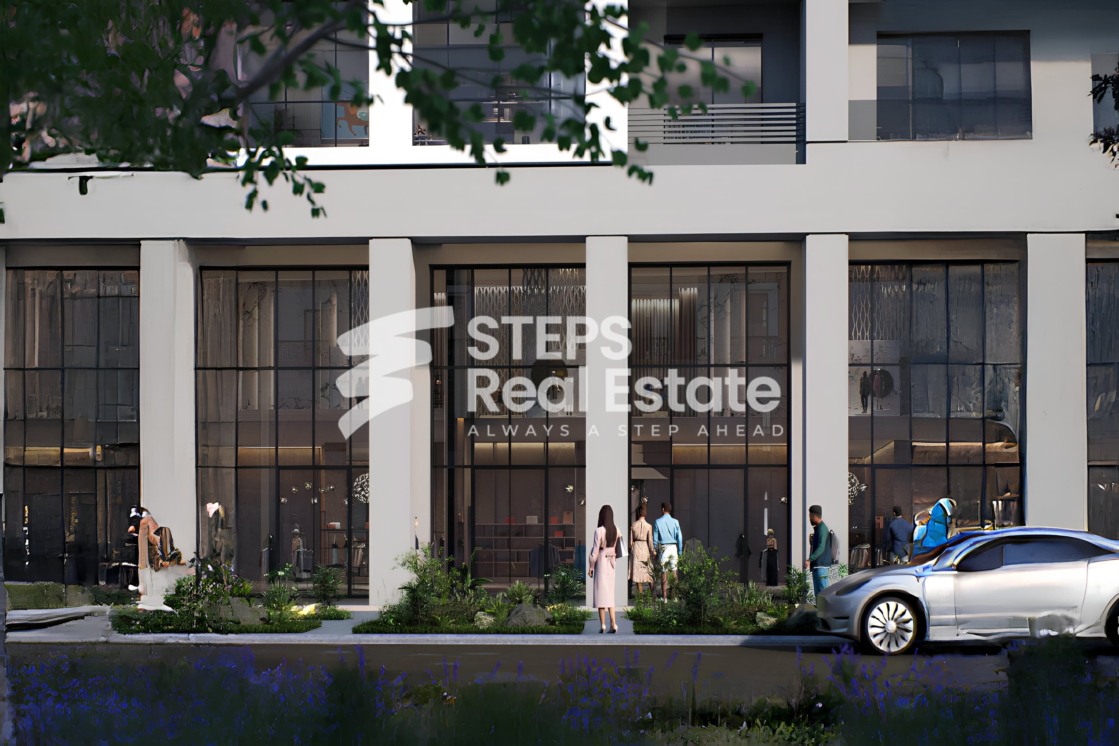 Modern Flat in a Prime Lusail Location | Balcony