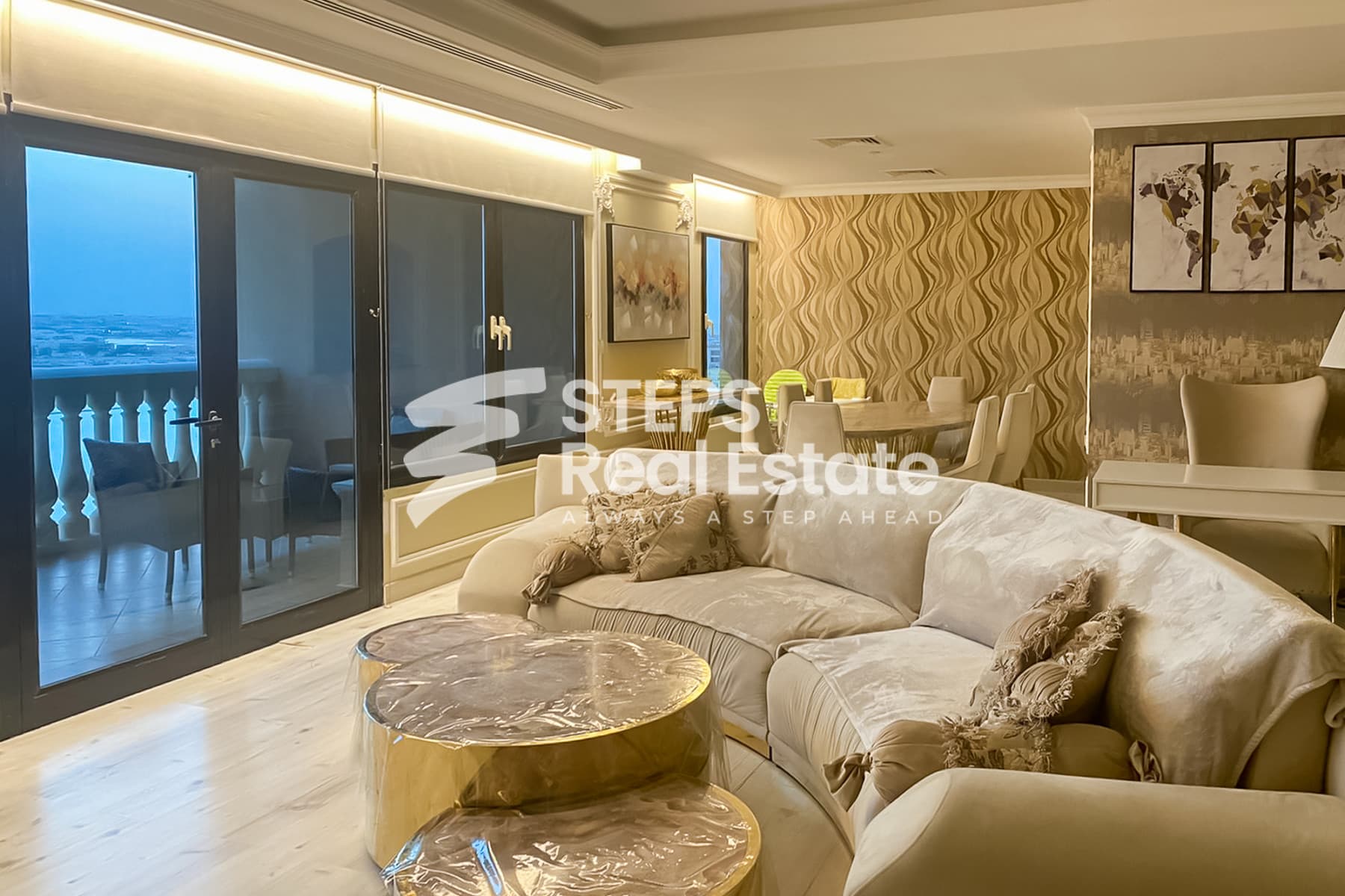 Full Sea View Apartment for Sale in Porto Arabia