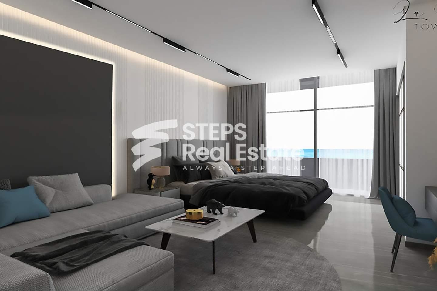 Modern Studio with Beach Access in Lusail