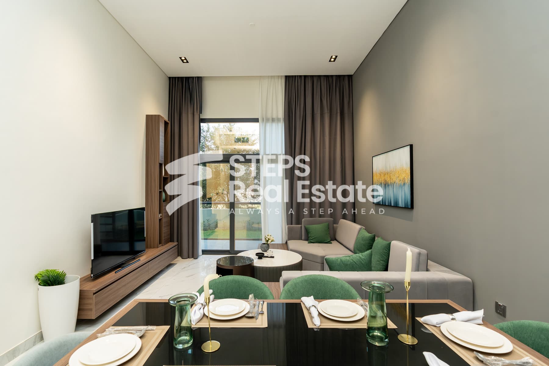 New 1 Bedroom Apartment with Direct Park Access