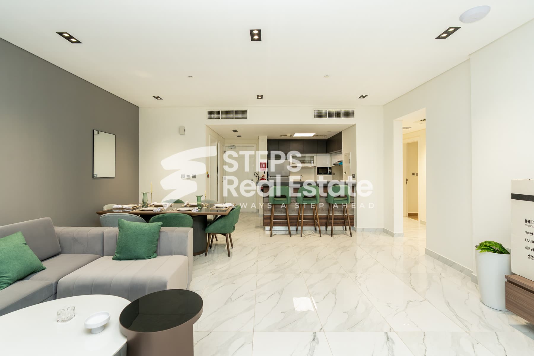 New Furnished Apartment with City View in Lusail