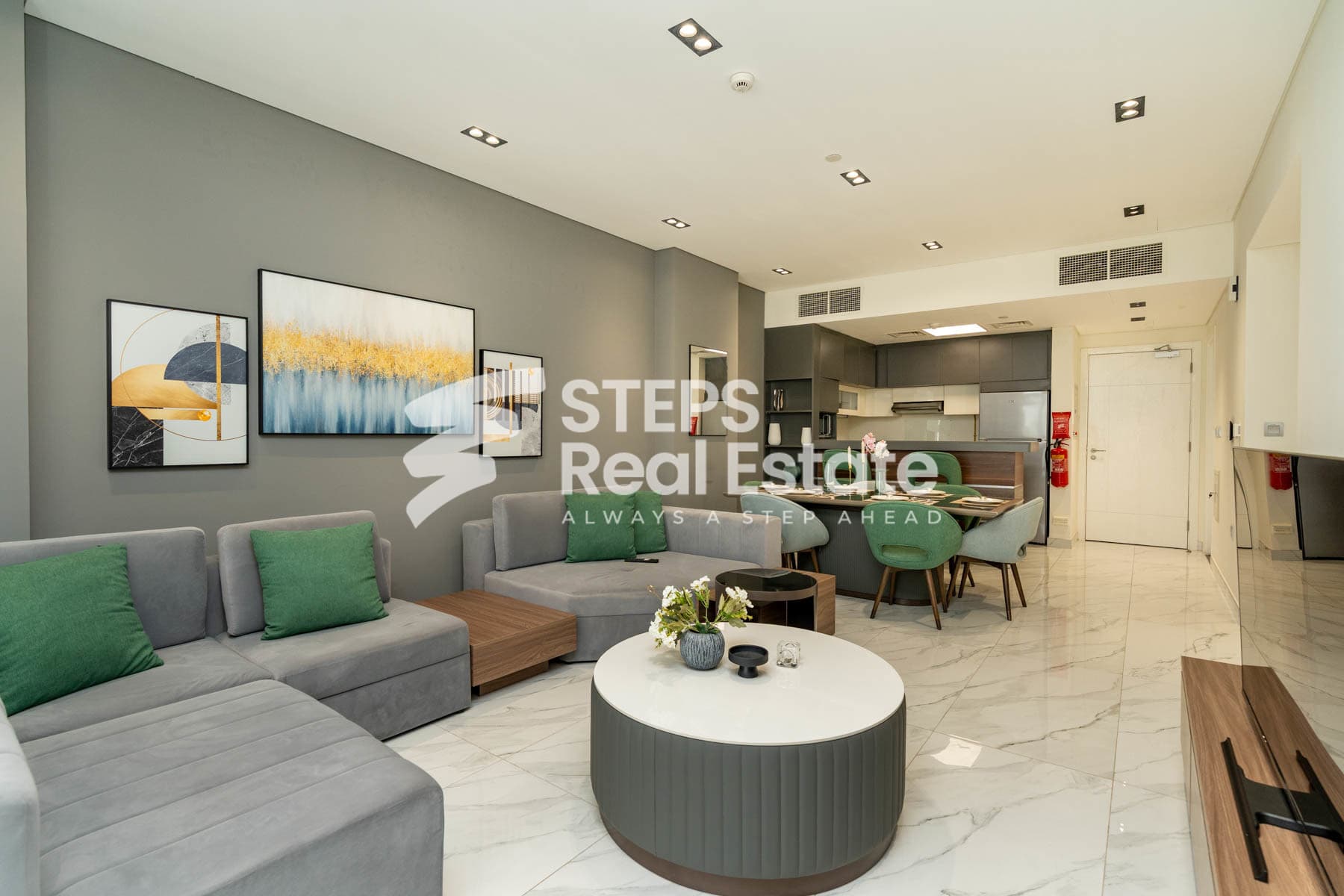Bills Included Flat With City View in Lusail