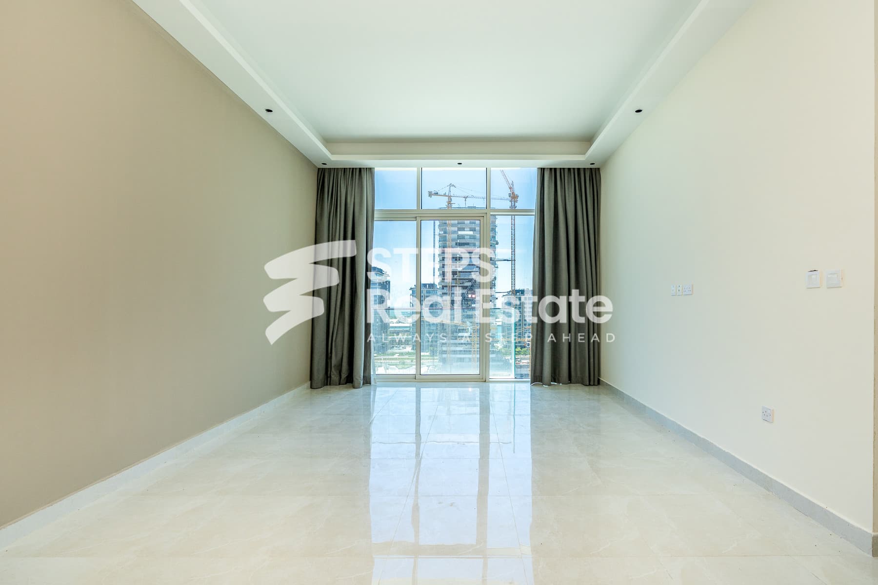New Spacious Apartment with City View in Lusail
