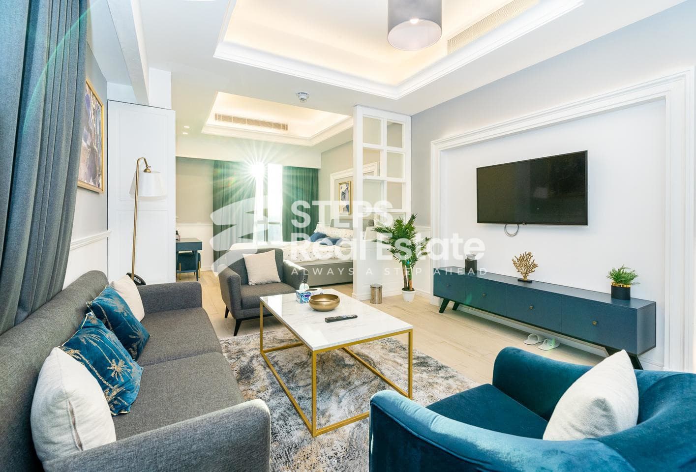 Furnished Studio with City View in Al Sadd