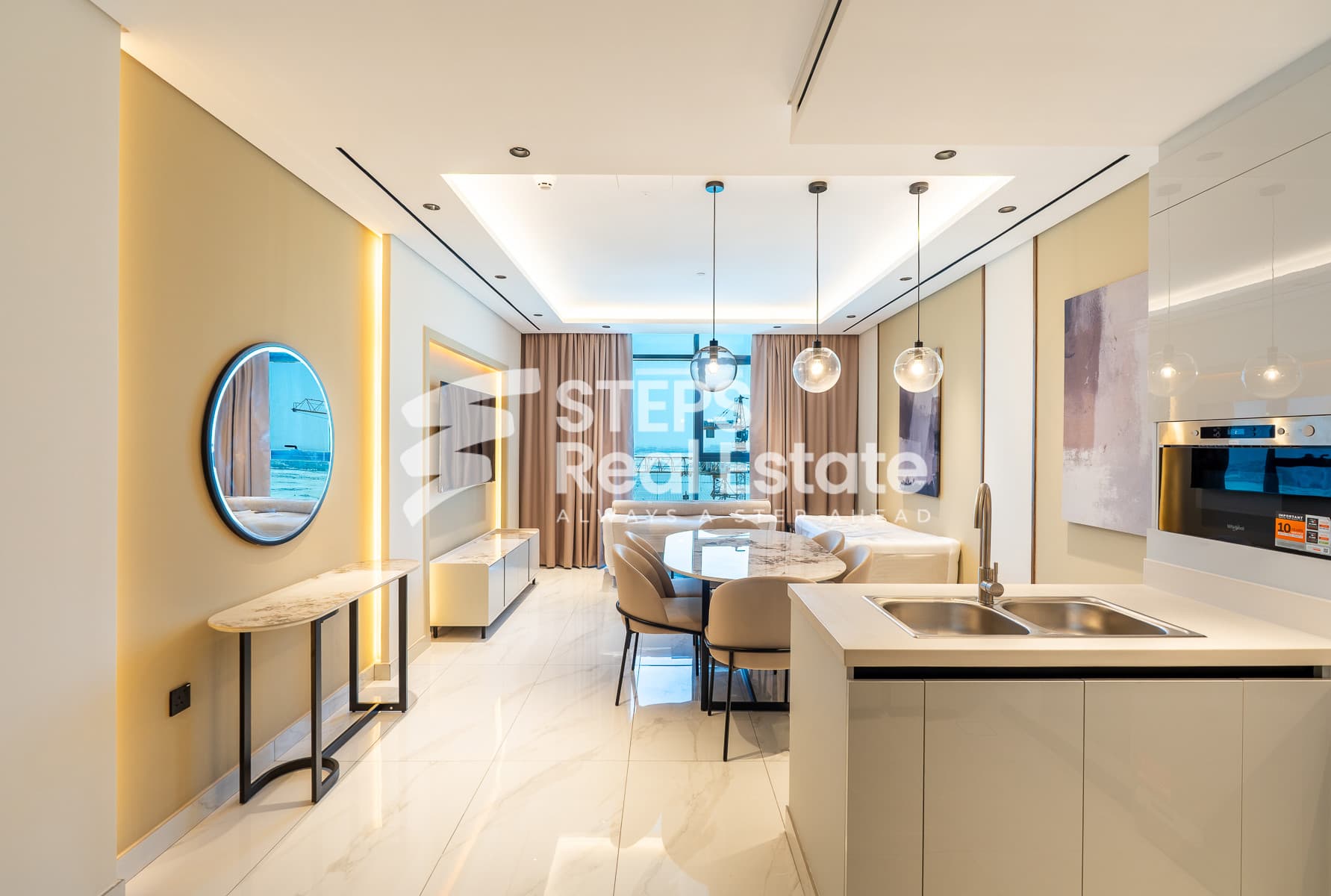 New Furnished Apartment with Balcony in Lusail