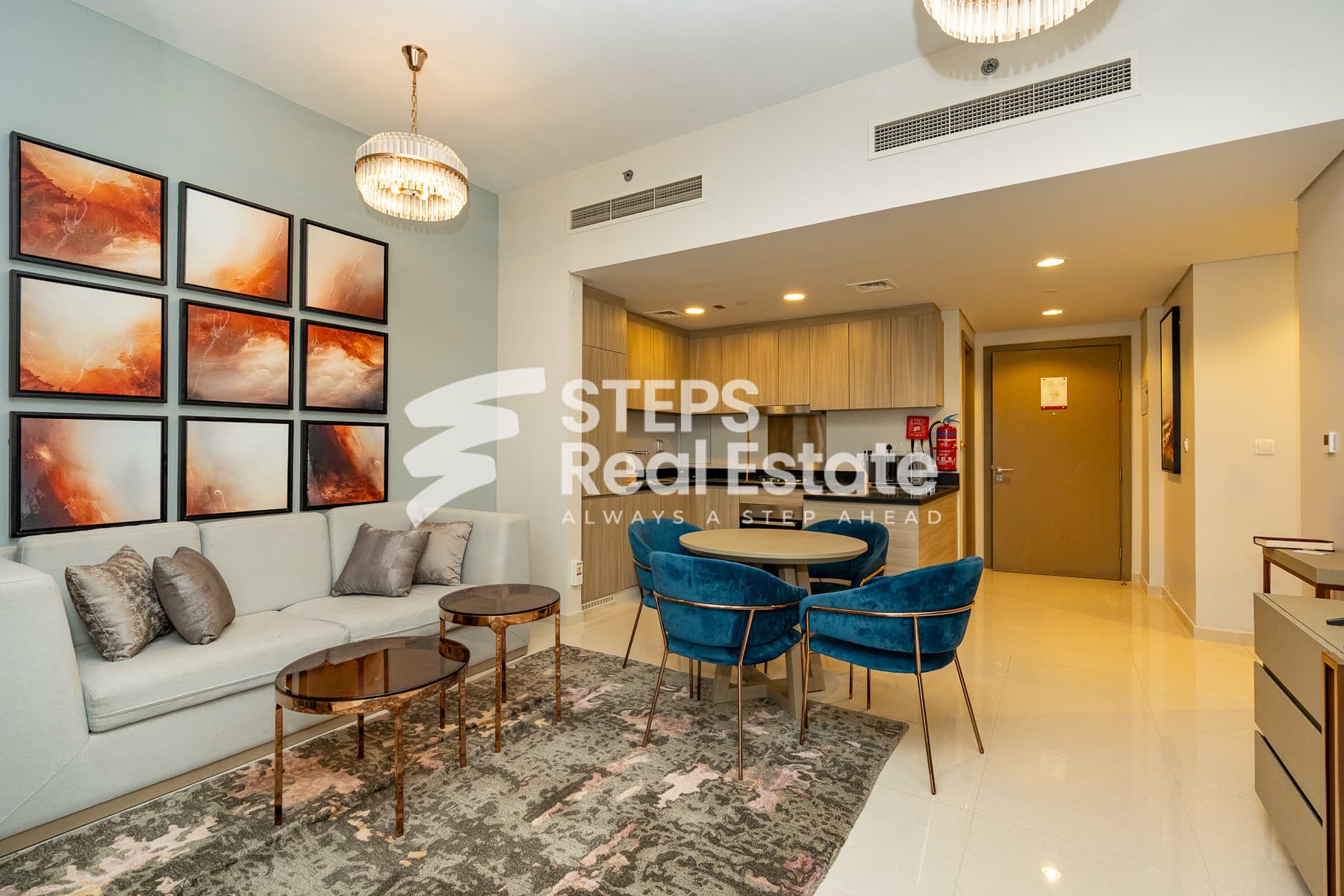 New Waterfront Apartment with Sea View in Lusail
