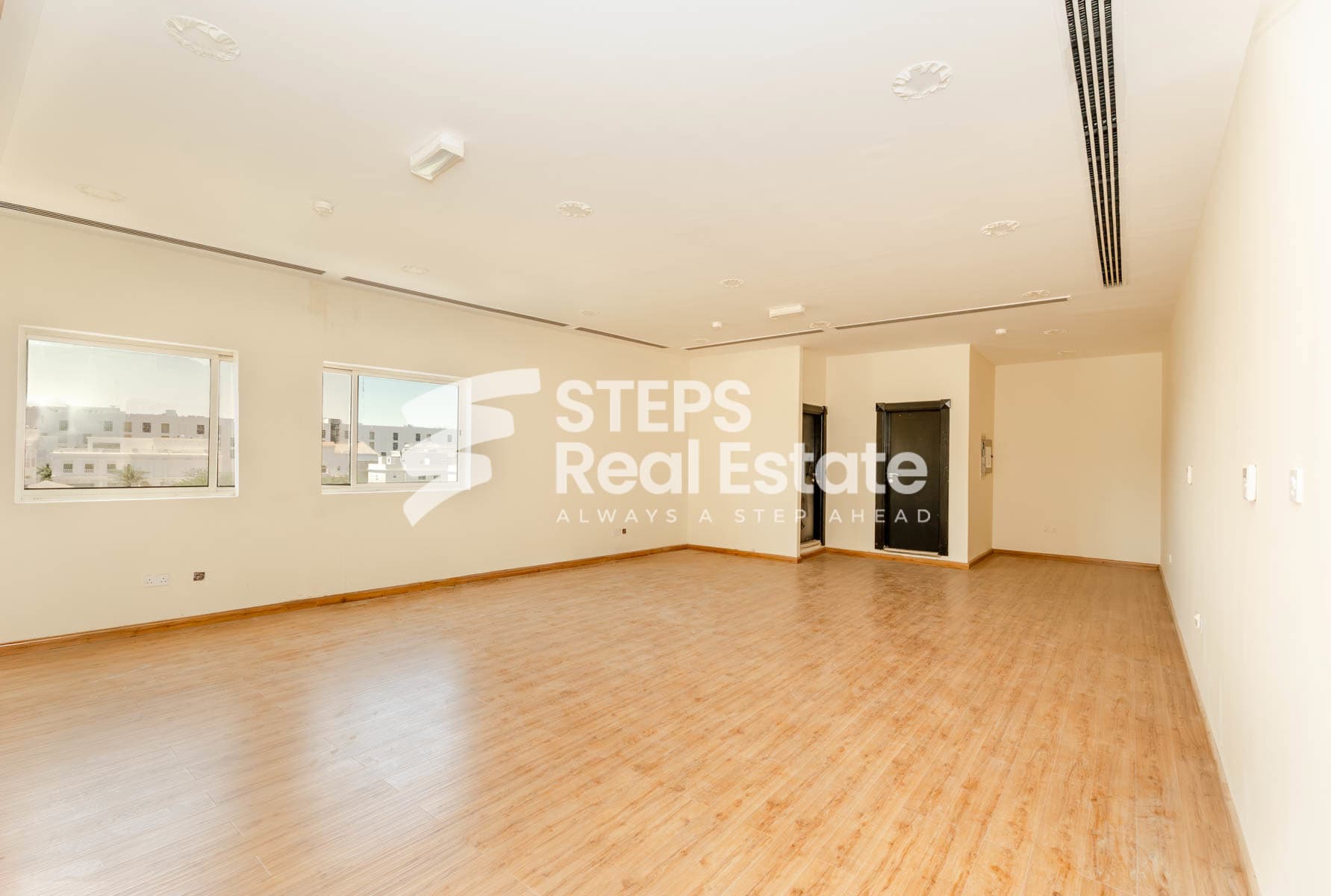 Fitted Main Street Office with Open Space Plan