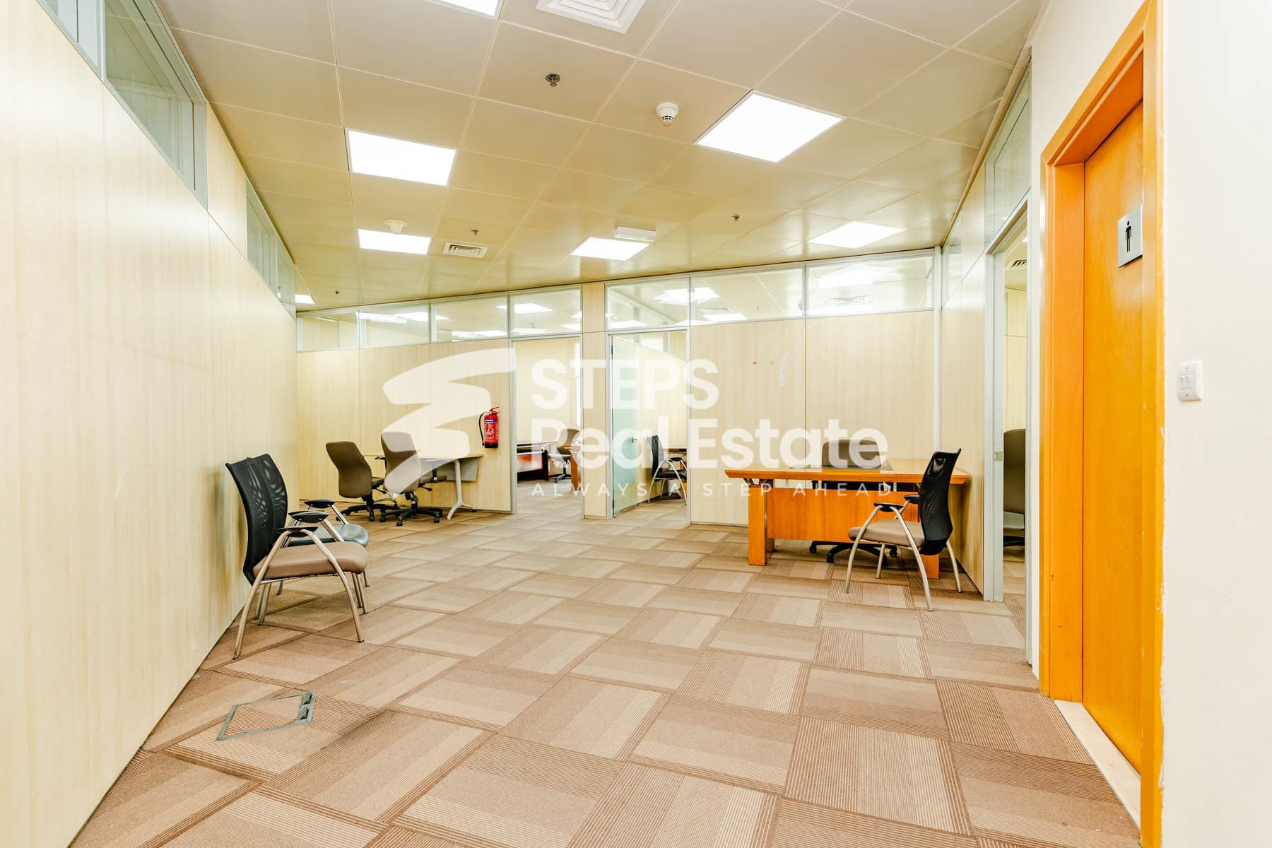 Fully Furnished Office in Good Location | Kahrama