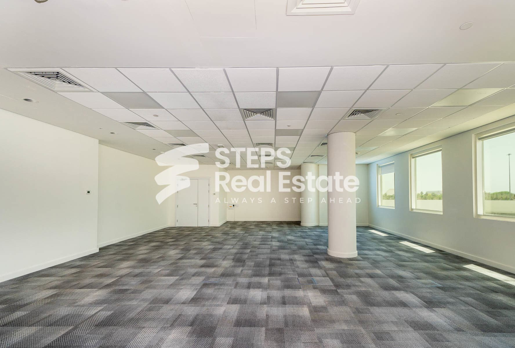 Fully fitted office with outstanding city view