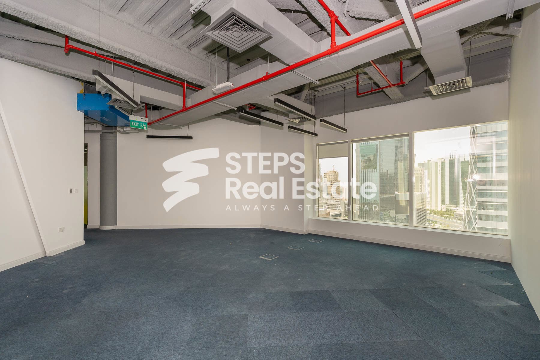 Full Floor Office for rent in west bay | Sea View