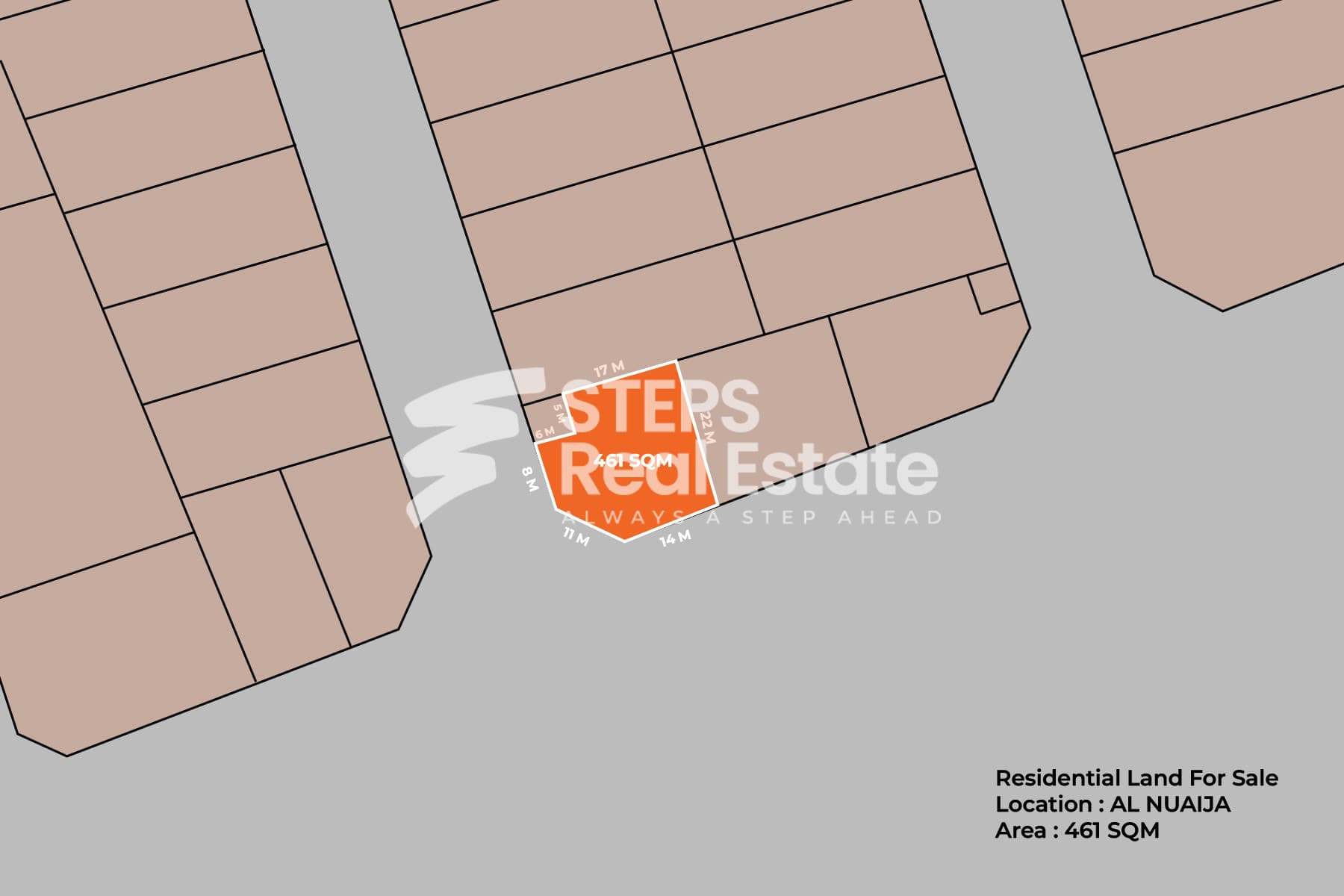 Residential Villa Plot for Sale in Al Nuaija