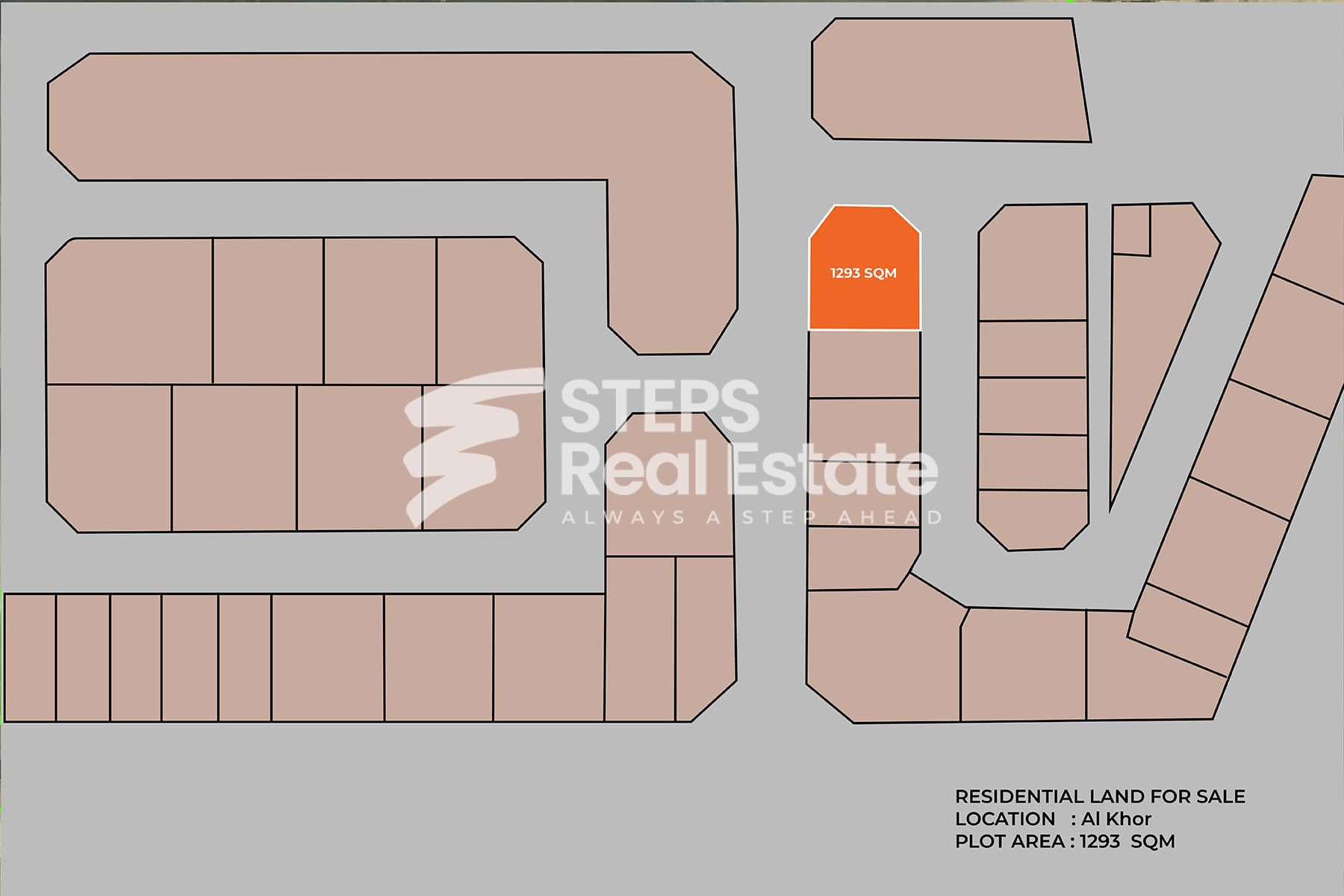 Residential Villa Plot for Sale in Al Khor City