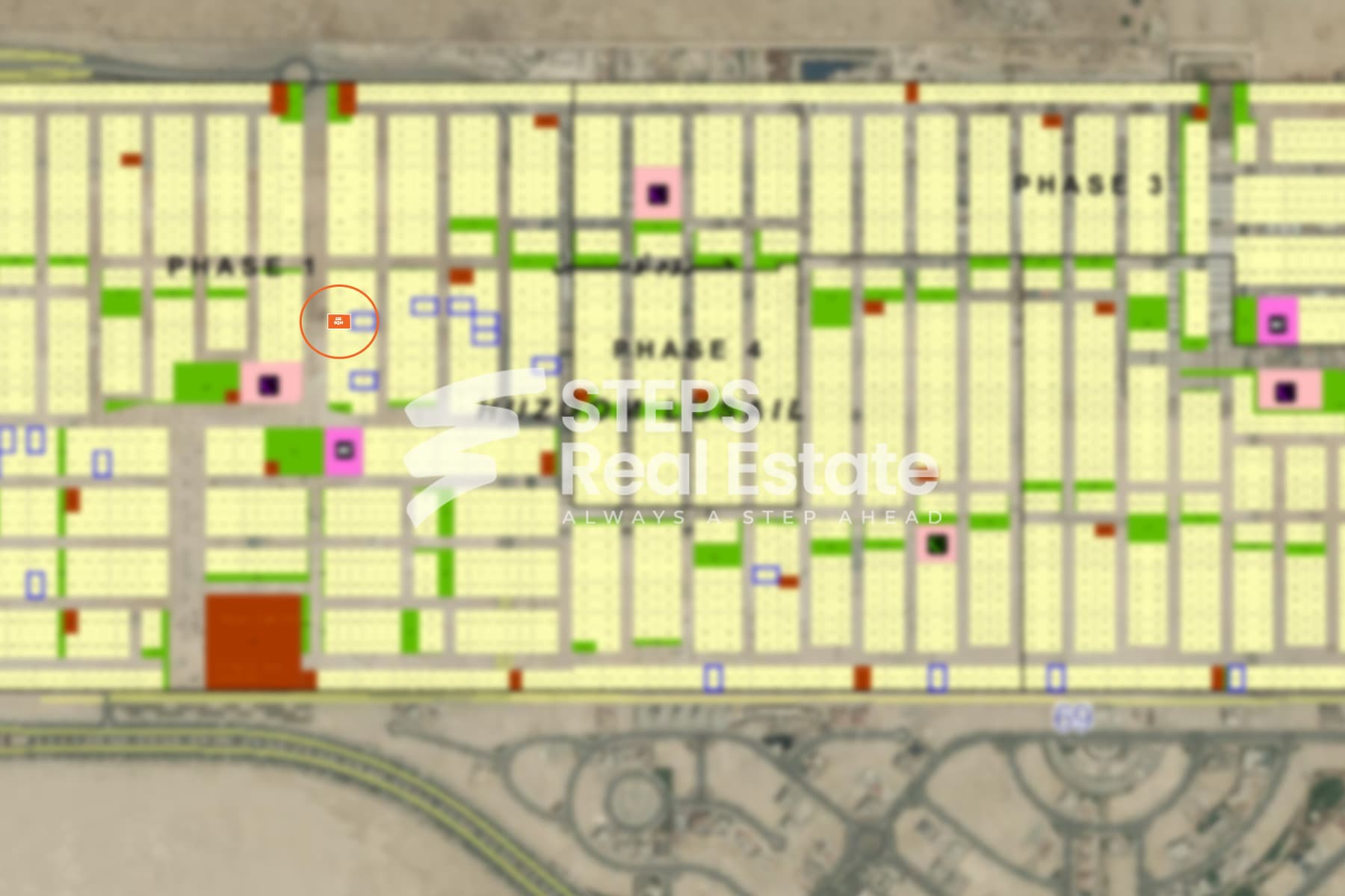 Prime 555 SQM Villa Plot in Huzoom Lusail
