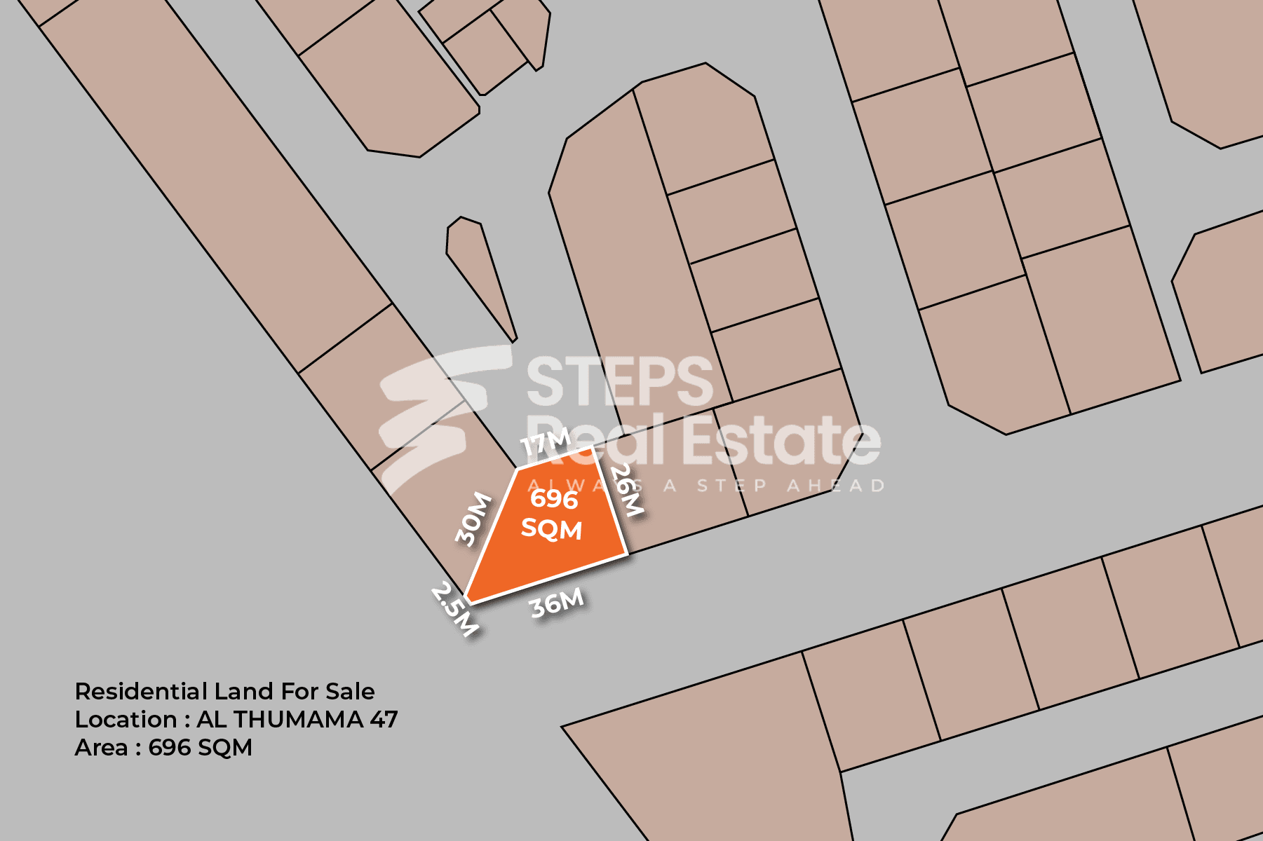 Spacious Residential Villa Plot in al Thumama
