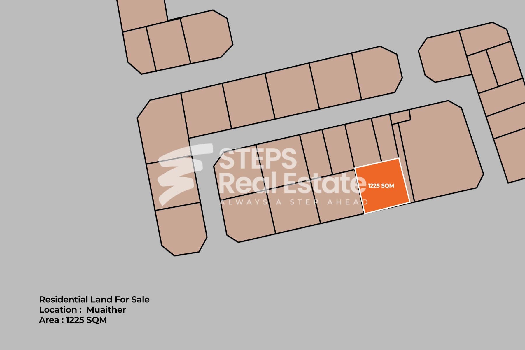 Well-Located Villa Plot For Sale in Muaither