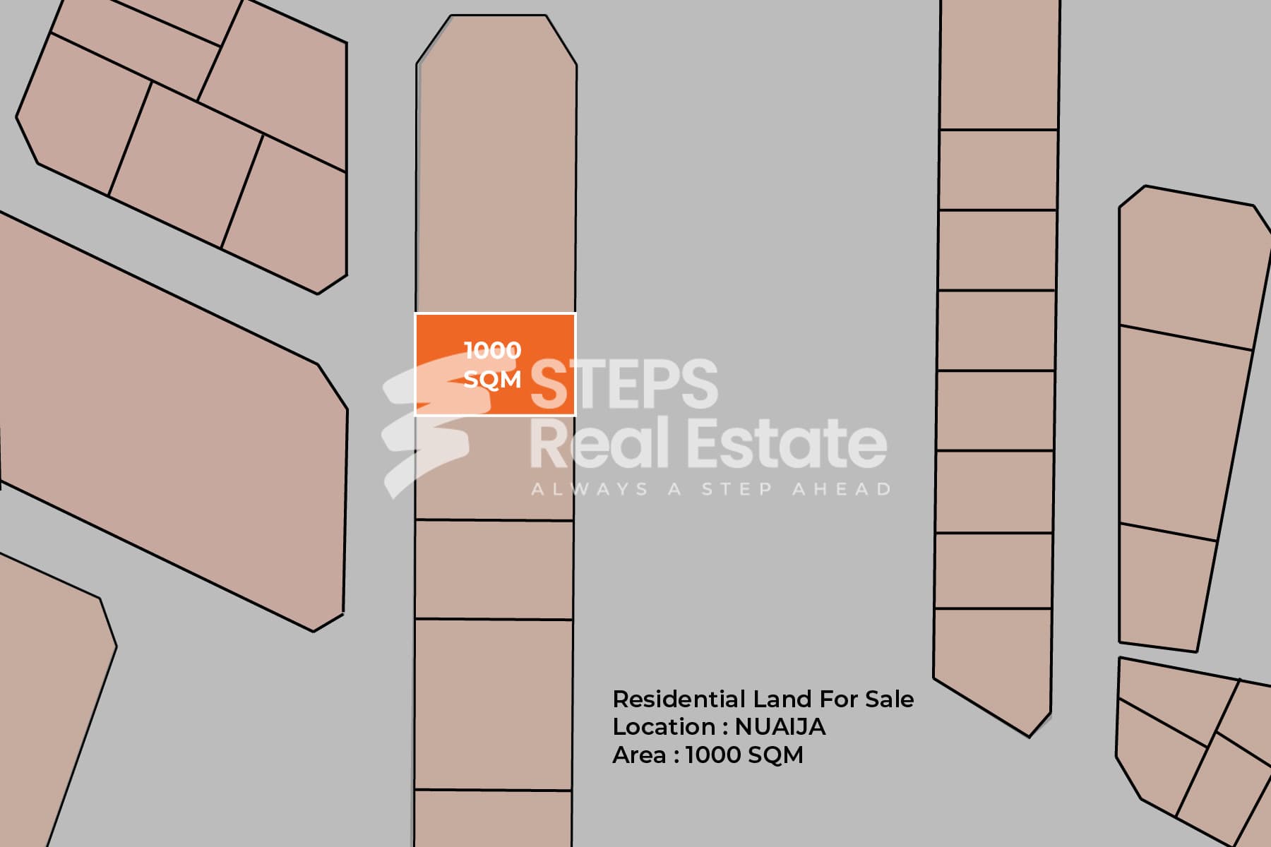 Spacious Villa Plot in Al Nuaija on Al Najma Road