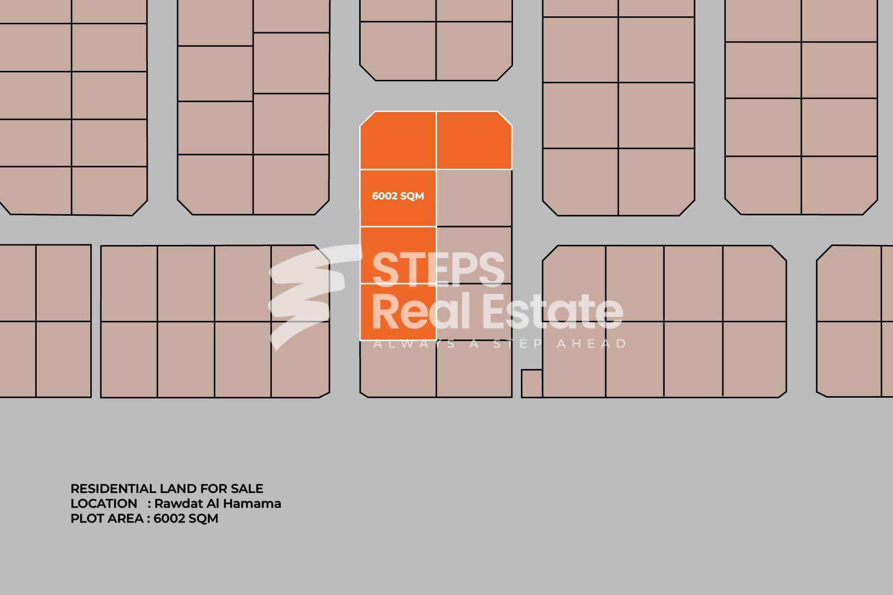 Five Prime Plots for Villas in Rawdat Al Hamama