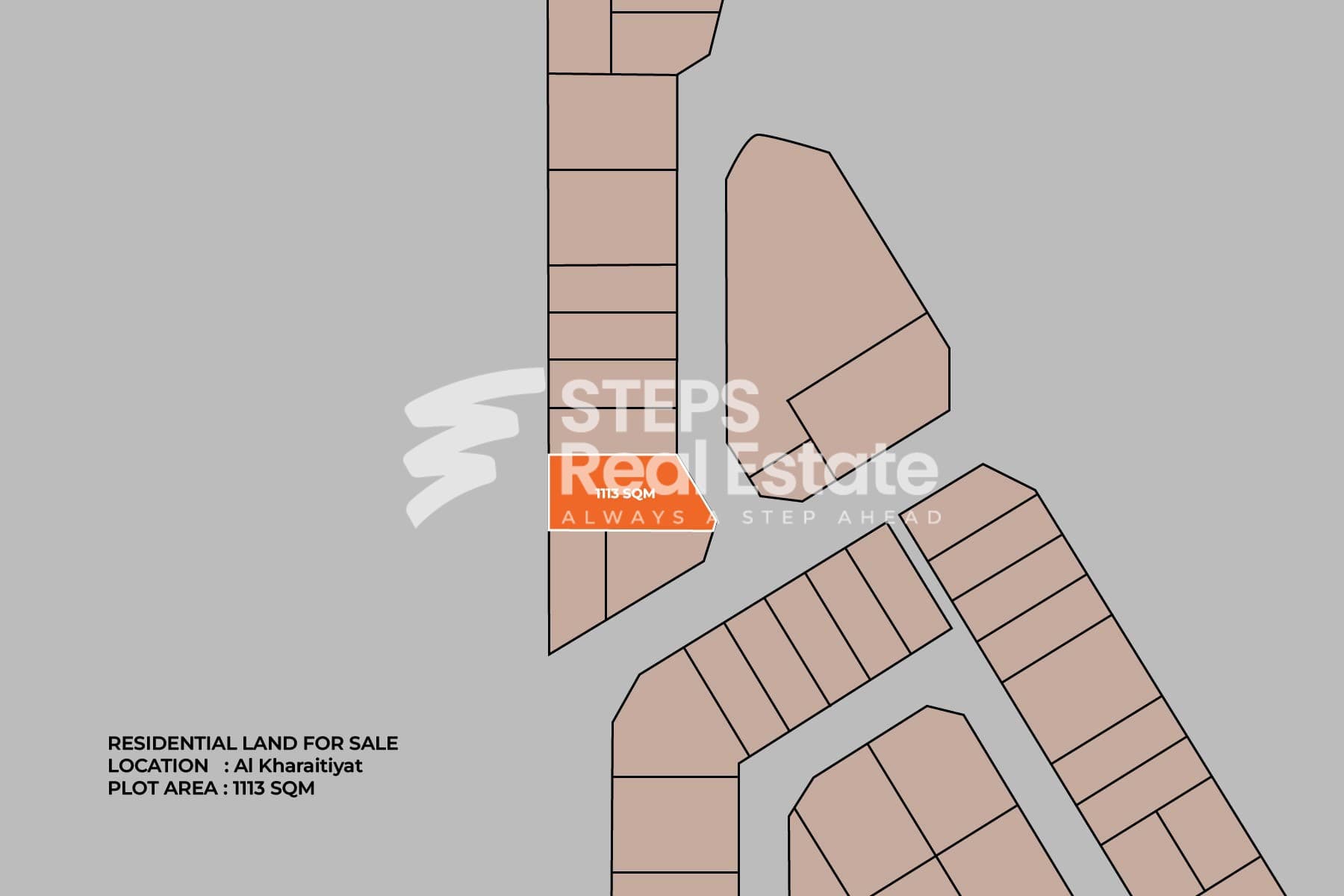 Prime Al Kharaitiyat Plot with Dual Street Access
