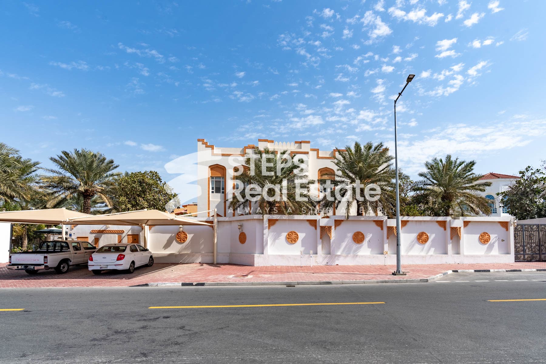 Corner Villa with Large Garden in Al Thumama