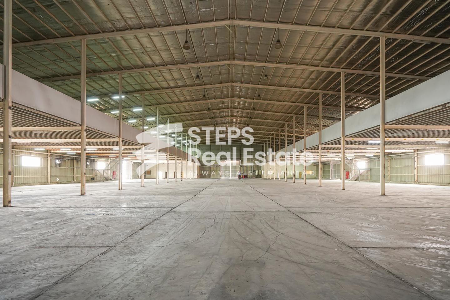 Steel Factory with Mezzanine in New Industrial
