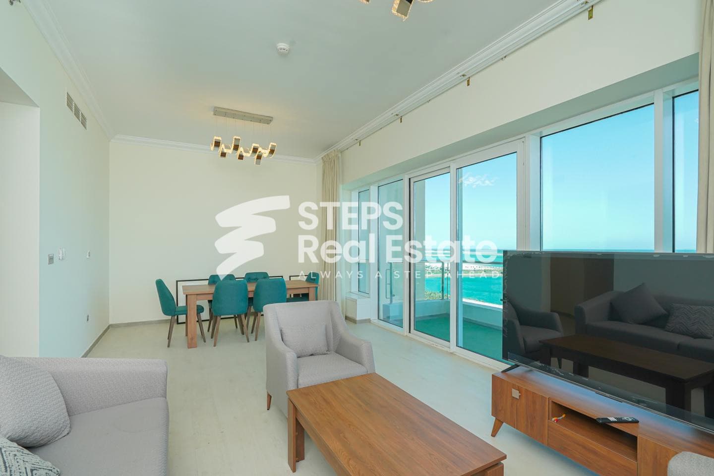 Furnished Apartment with City Views, Lusail