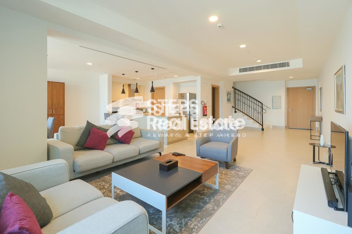 Elegant Furnished Apartment with Sea & City Views