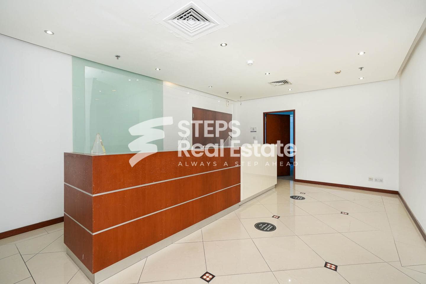 Fully Furnished Partitioned Office in  Al Sadd