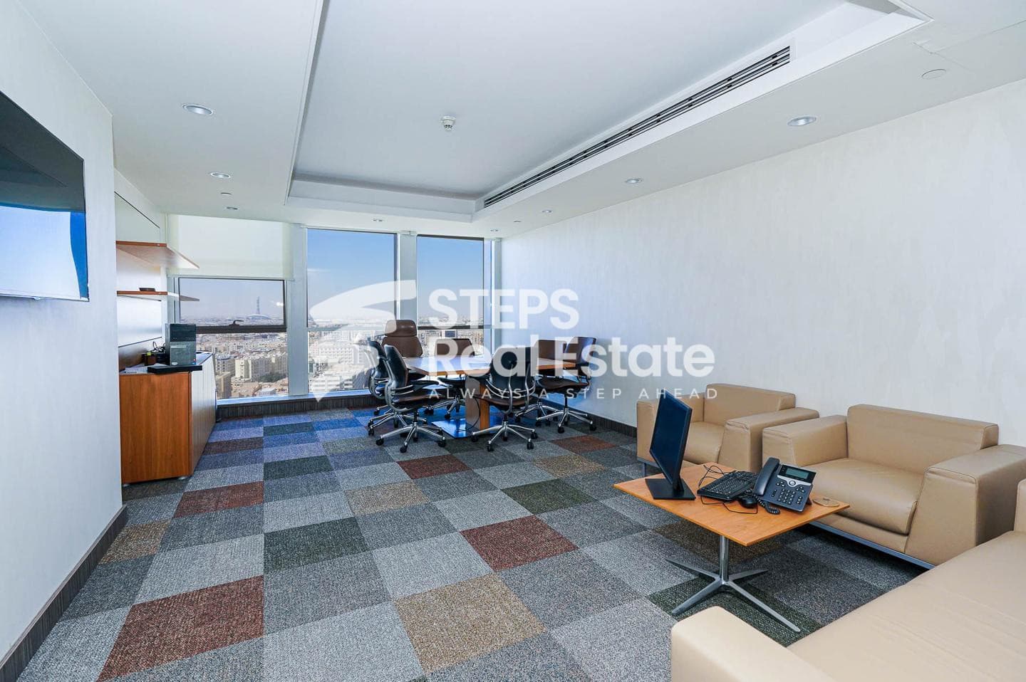 Partitioned Furnished Office | Prime Al Sadd