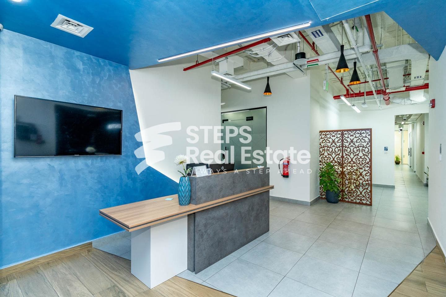 Fully Furnished Office in Prime Al Sadd Location