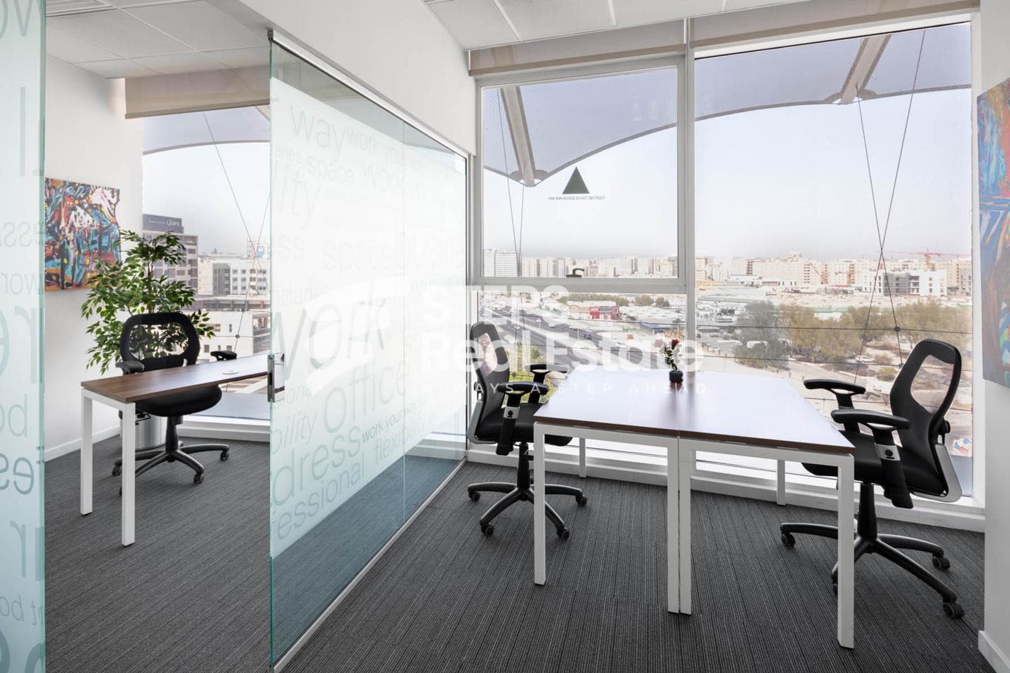 Fitted Office Space for Rent in Central Muaither