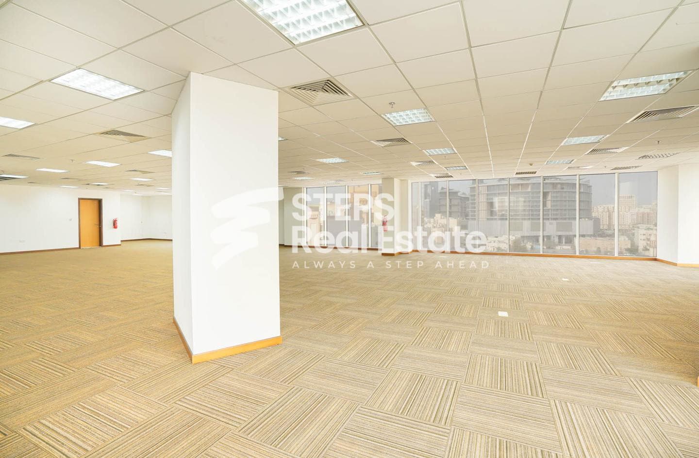 Spacious Fitted Office for rent in Bin Mahmoud