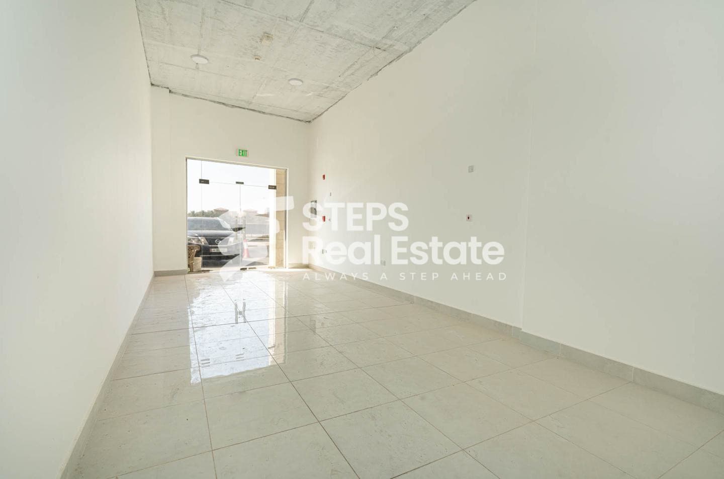 Spacious Commercial Shop with City View .