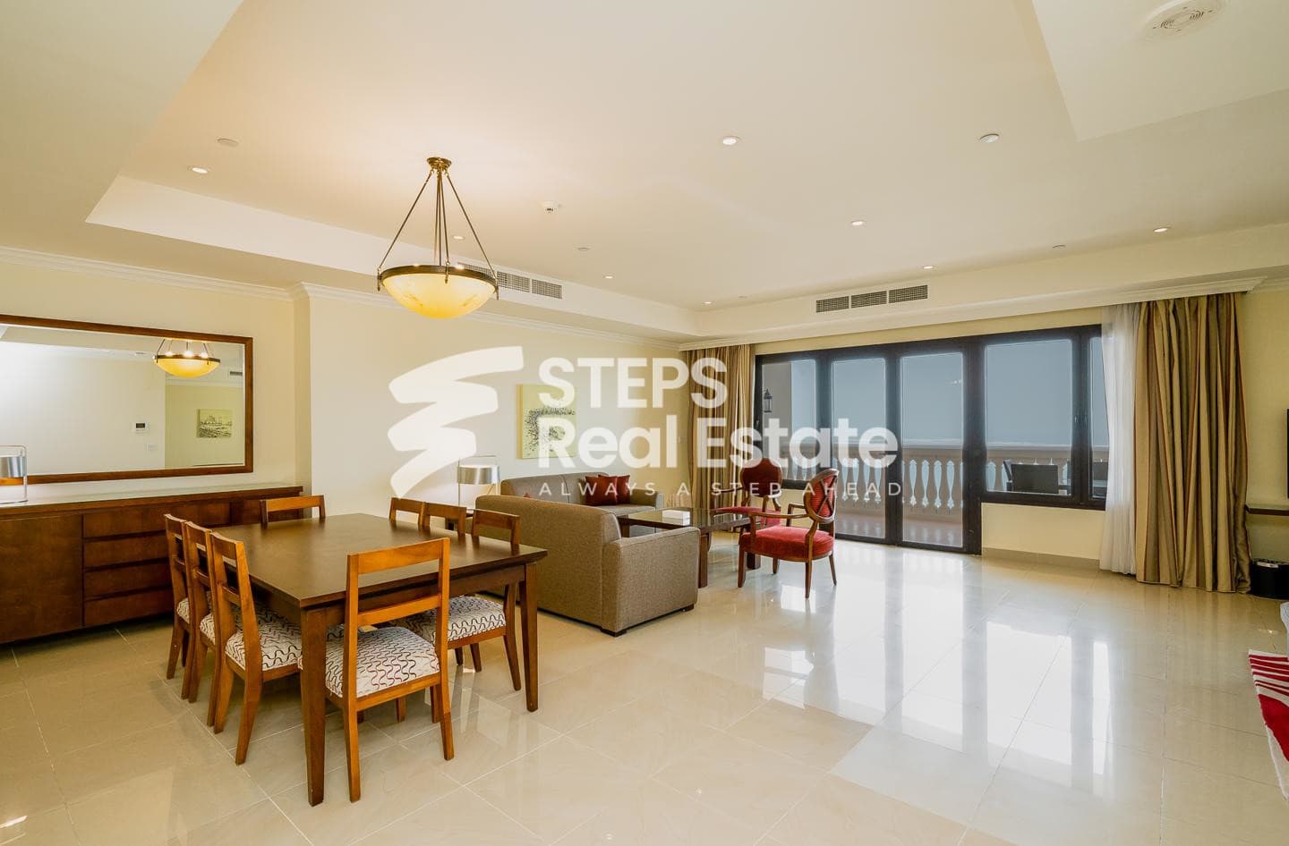 Spacious 3BHK Apartment with Panoramic Sea Views