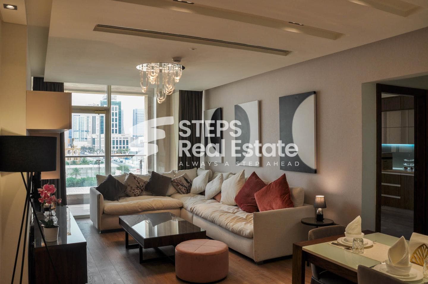 Fully Furnished Apartment with Maid’s Room