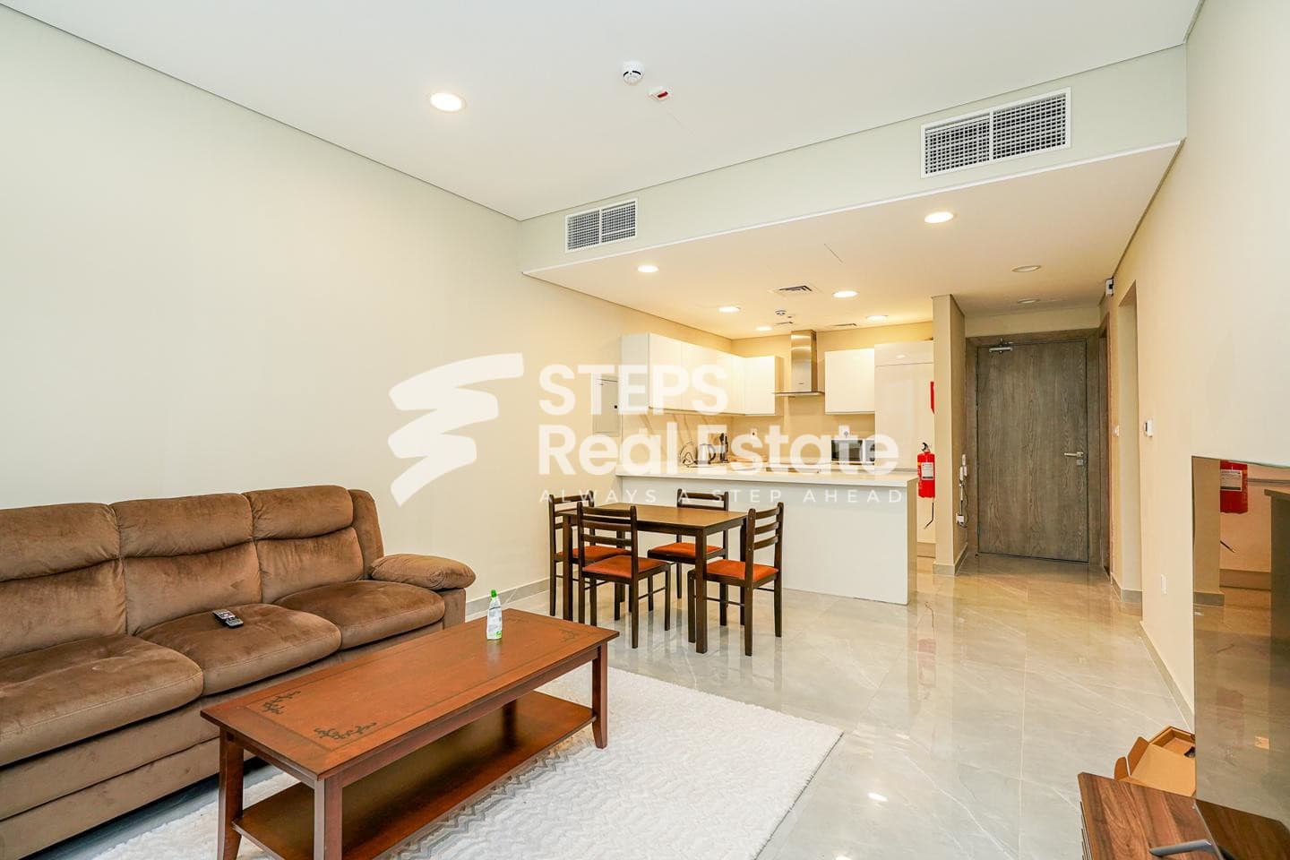Modern Furnished Apartment with Sea and City View