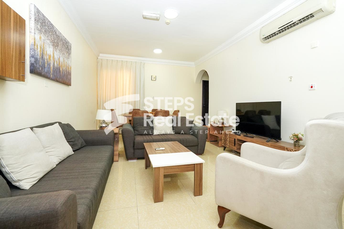 Furnished Apartment with Parking in Old Airport