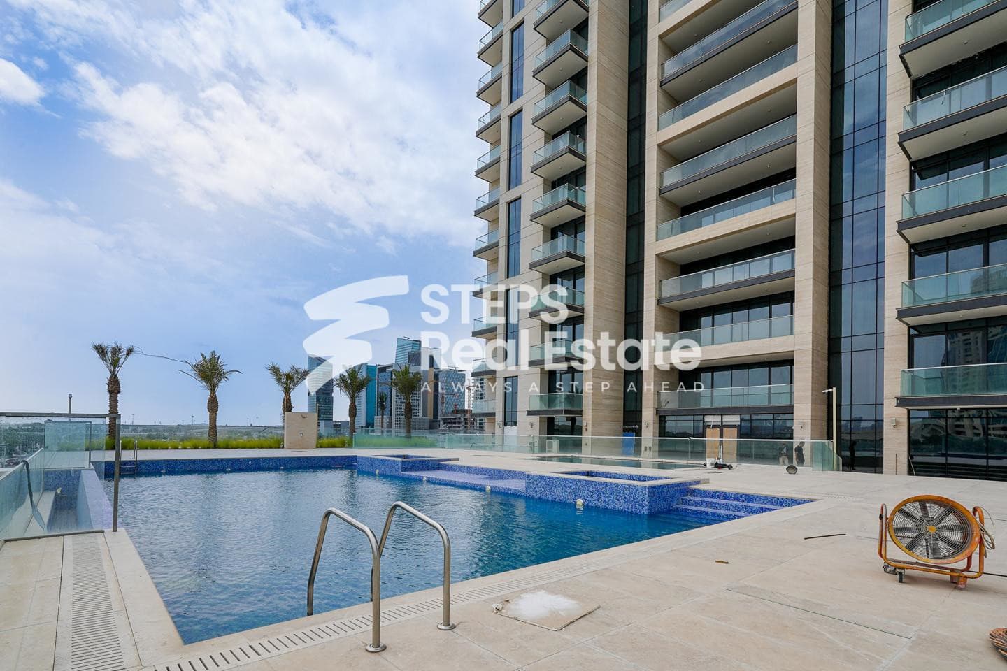 Furnished Marina Apartment with Sea View & Balcony
