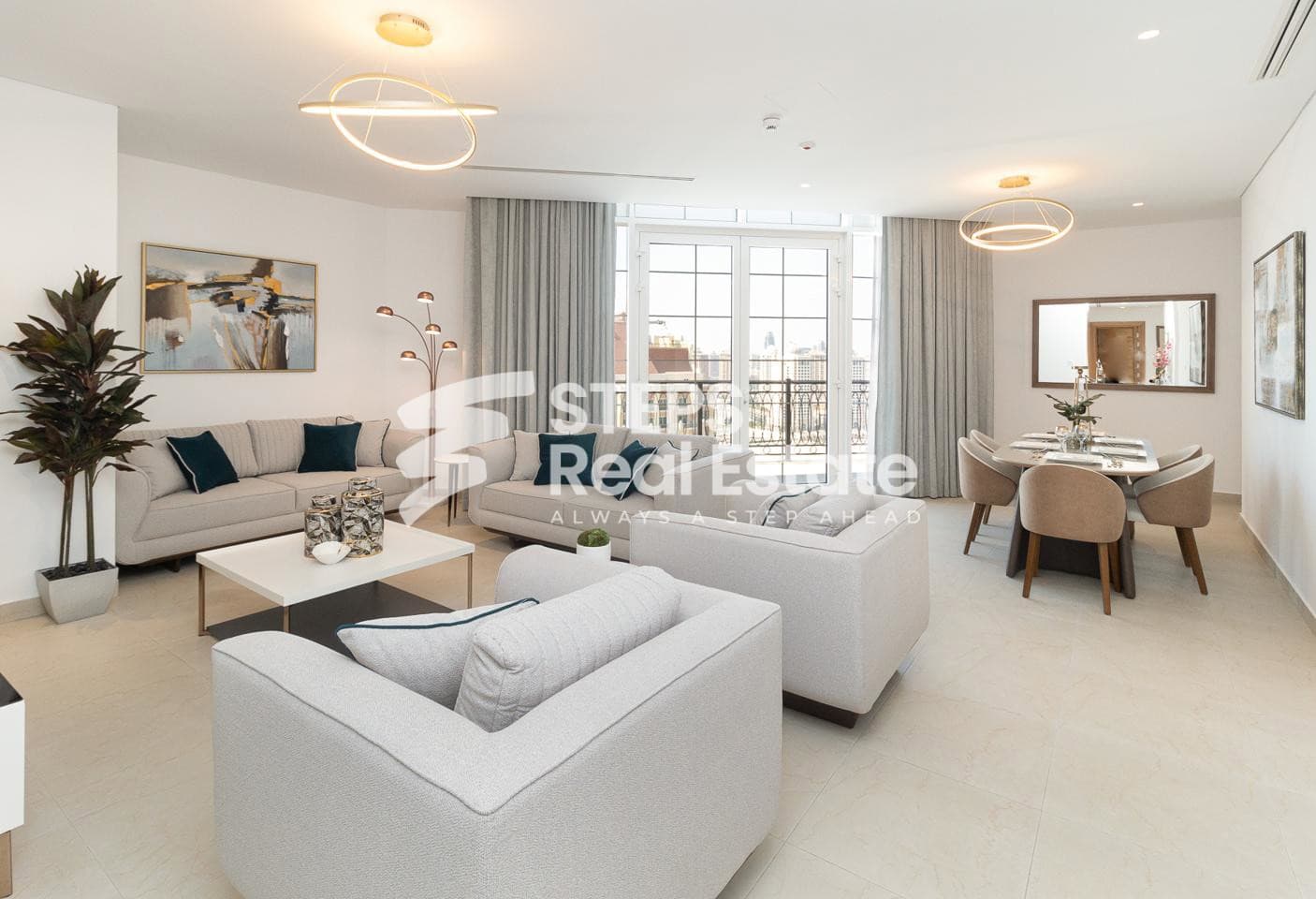 Sea View Furnished Apartment in Viva Bahriya