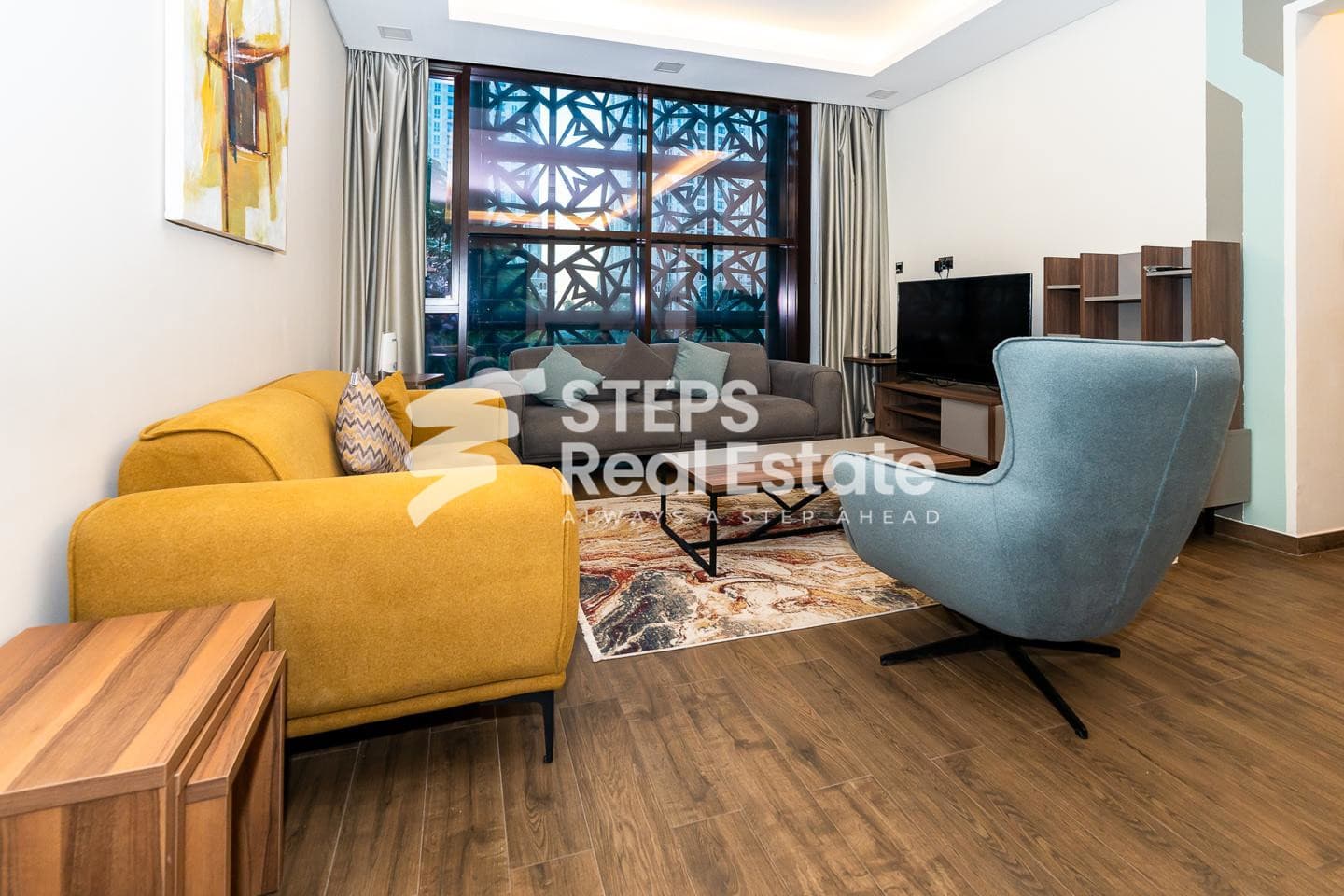 Furnished Apartment with City Views in The Pearl