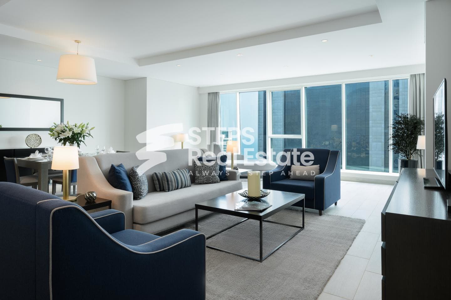 Furnished Apartment in West Bay, Luxury Layout