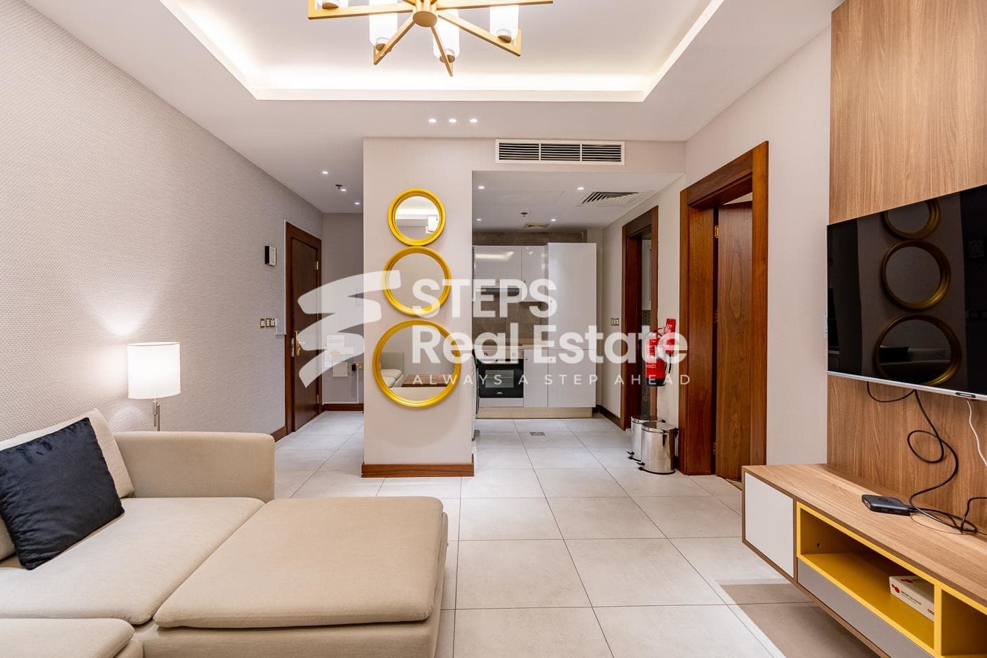 Furnished Apartment with City Views in Al Mansoura