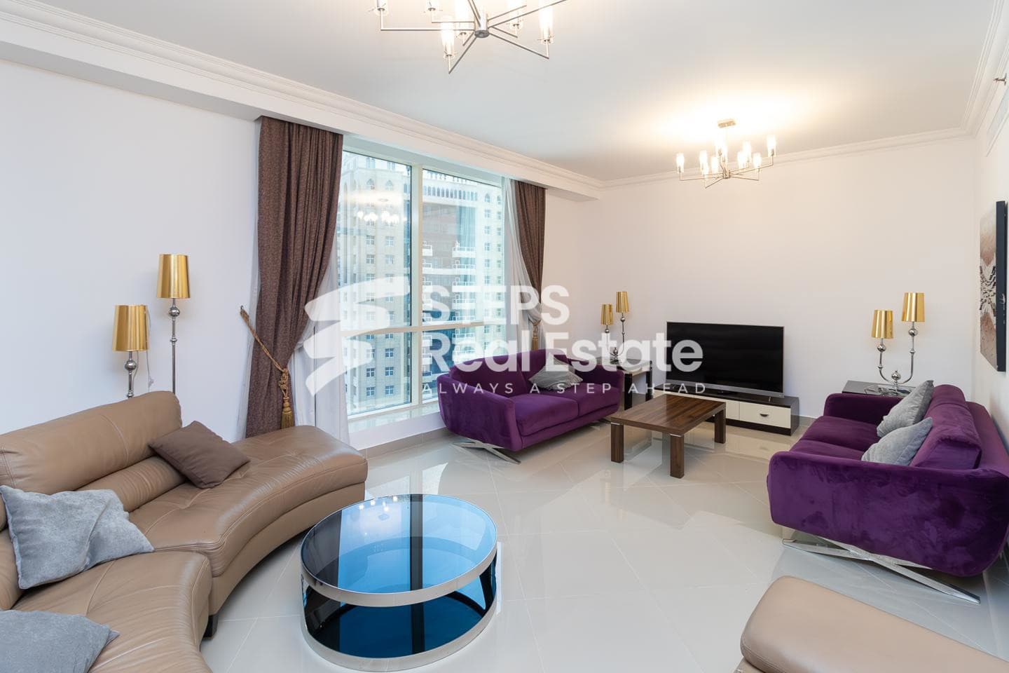 West Bay Apartment with Sea Views & High Security