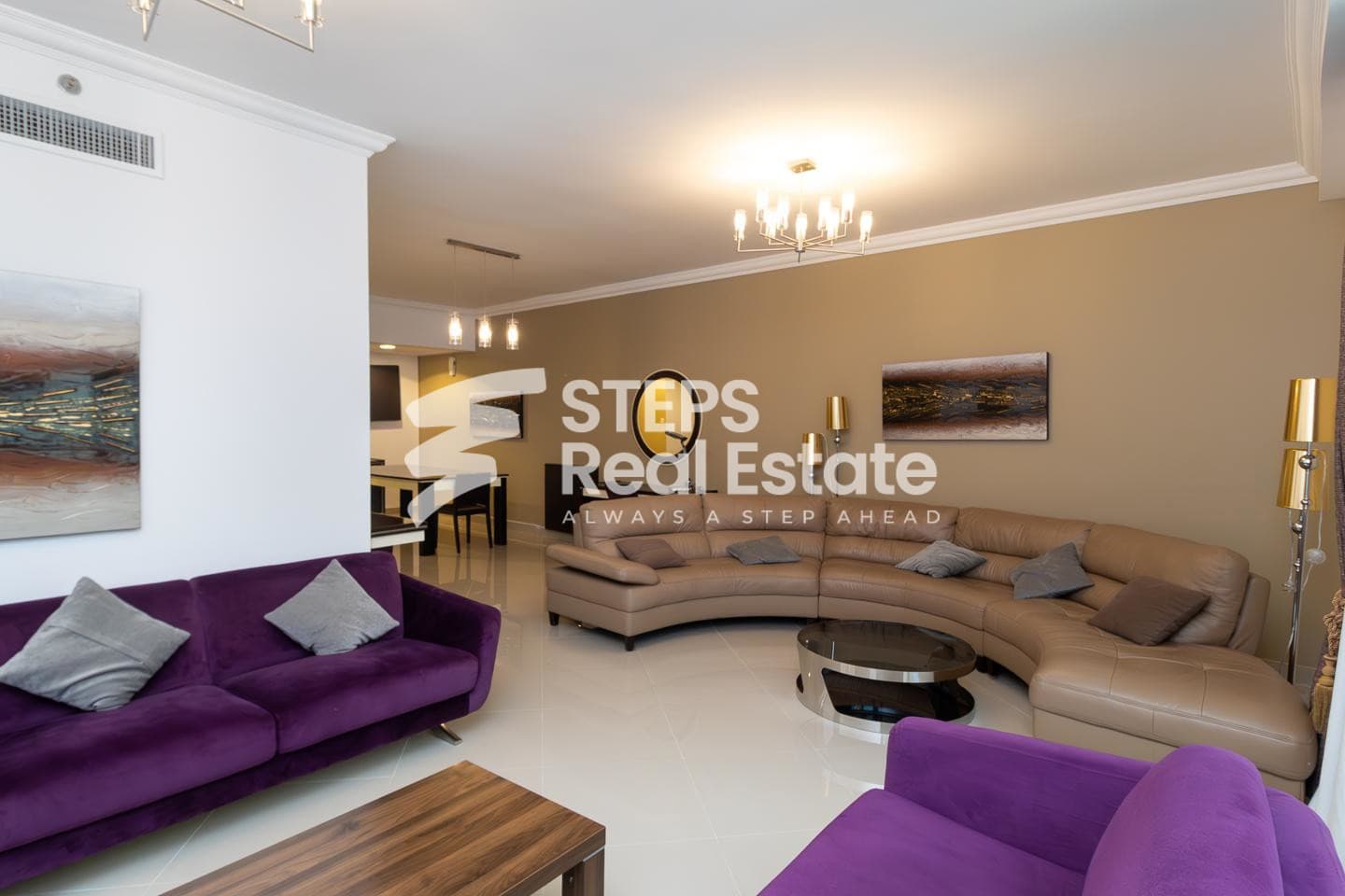 Furnished Apartment with City Views in West Bay