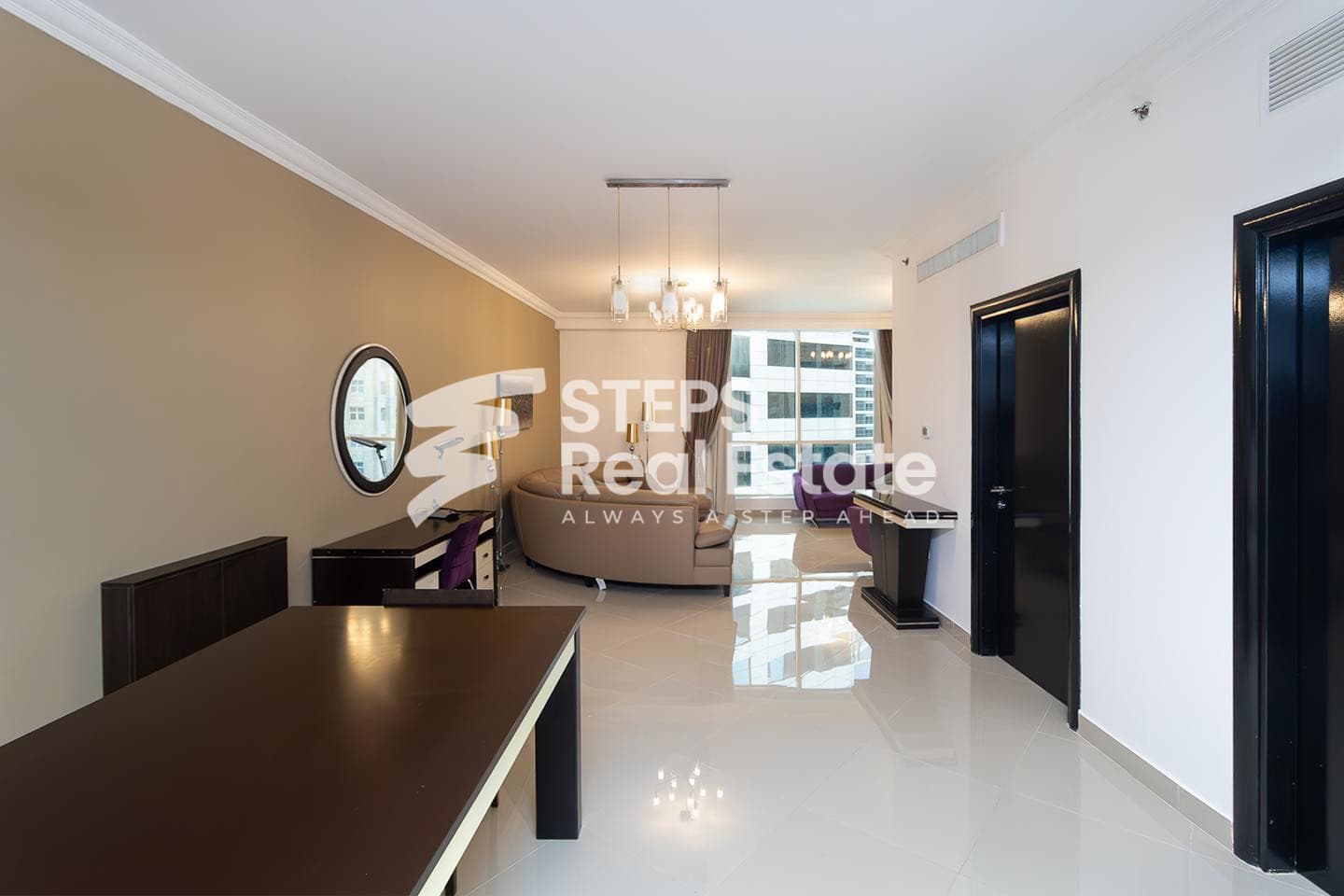 Furnished Apartment in West Bay with City Views