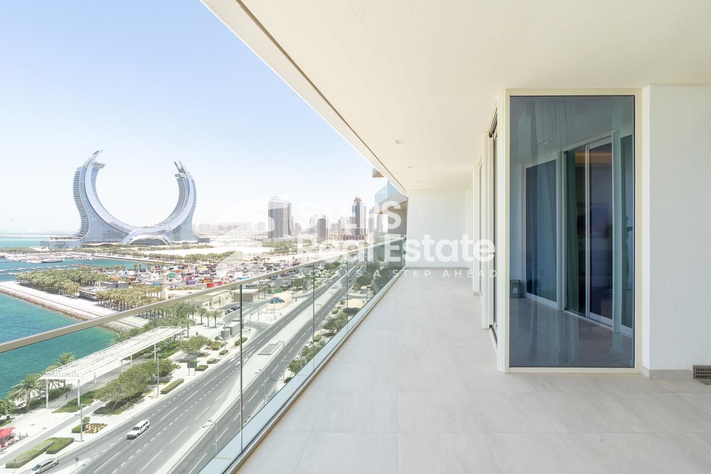 Elegant Furnished Apartment in Lusail with Terrace
