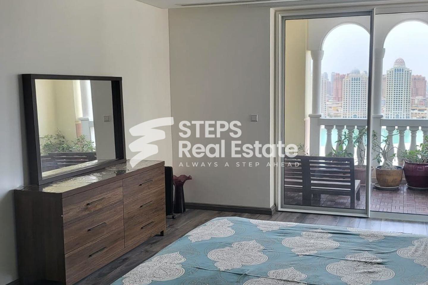 Sea View Furnished Apartment with Amenities
