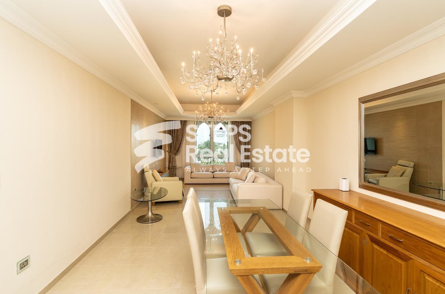 Spacious Furnished Apartment for Rent in The Pearl