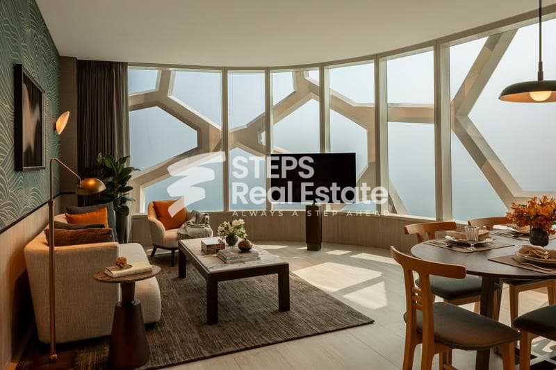 Elegant 2 BHK Service Apartment for Rent in Lusail